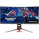 ASUS 35” Curved Gaming Monitor UWQHD 1440p 100Hz DP HDMI Eye Care FreeSync/Adaptive Sync (ROG Strix XG35VQ)