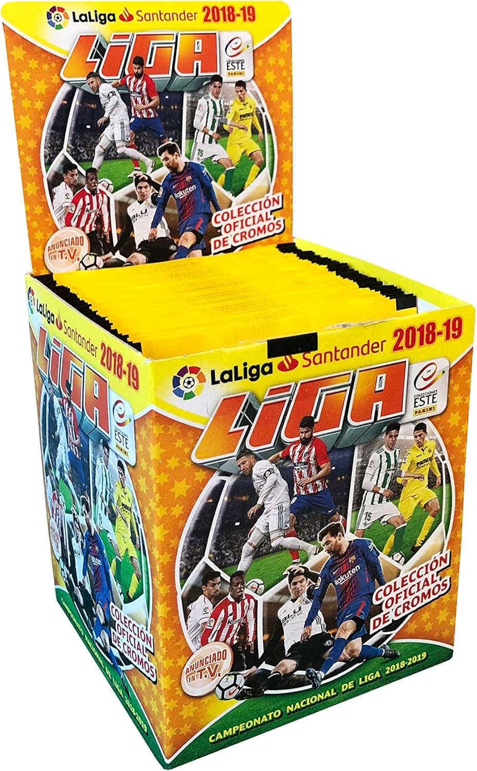 Panini - Caja 50 Sobres Liga Este 18/19: Amazon.es: Juguetes y juegos