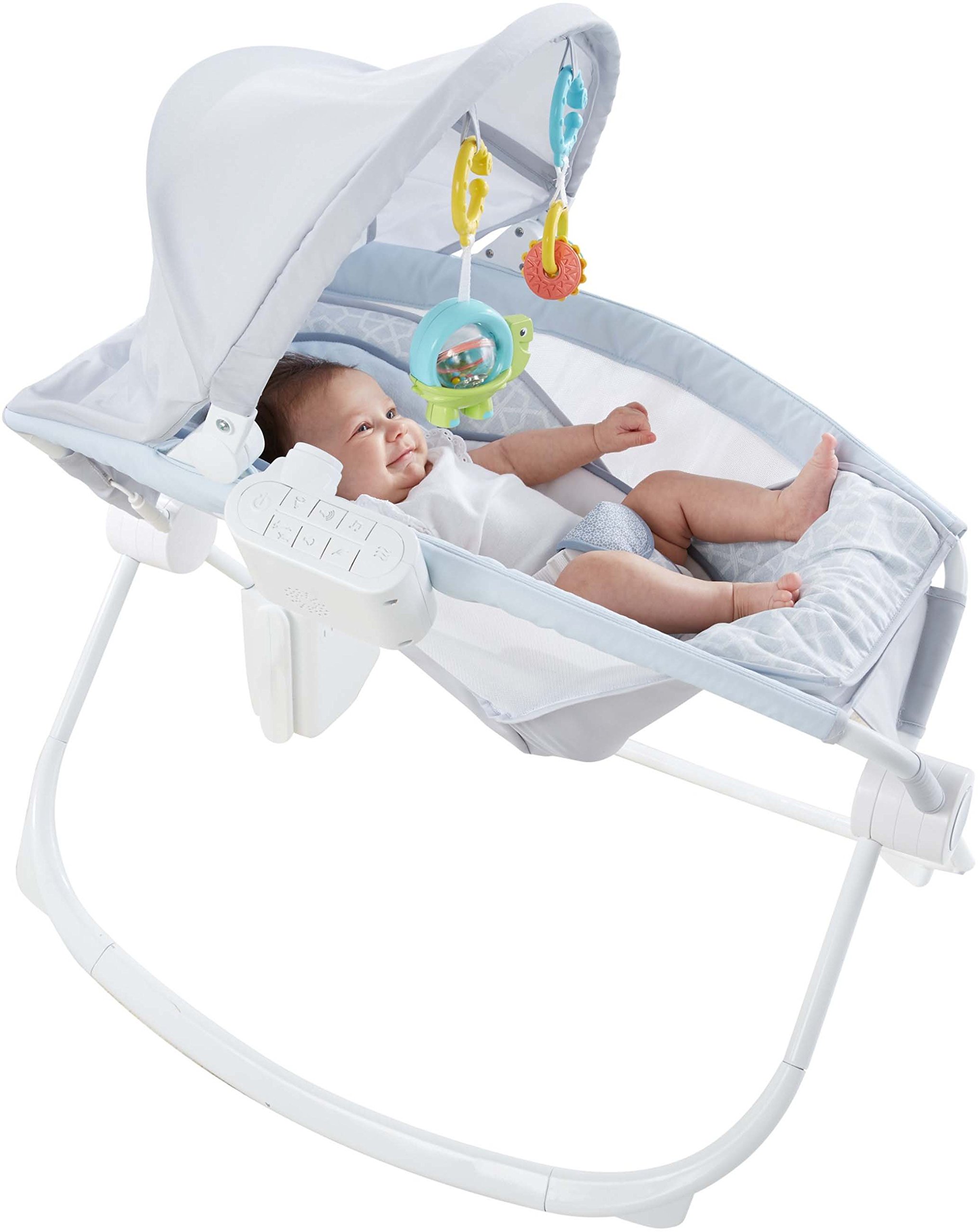 FisherPrice Premium Auto Rock 'n Play Sleeper with SmartConnect, 1