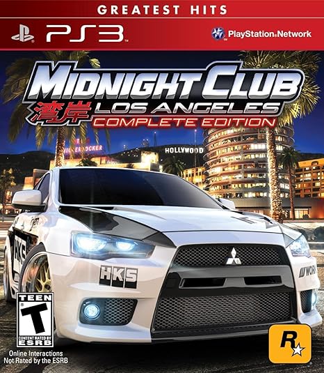 Amazon Com Midnight Club Los Angeles Greatest Hits Complete Edition Playstation 3 Video Games