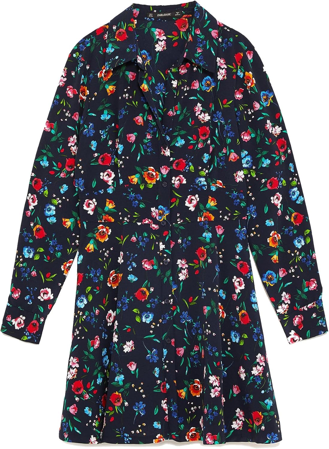 printed jumpsuit dress zara