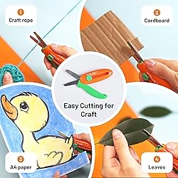 Safety Scissors for Kids, Retractable Small