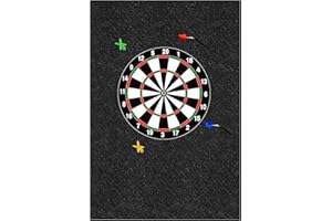 MQQUFF Dart Board Wall Protectors, Black Felt Wall Tiles Dartboard Surround Wall Protector, 36" H X 25" W X 0.5" Dartboard Backing Dart Accessories
