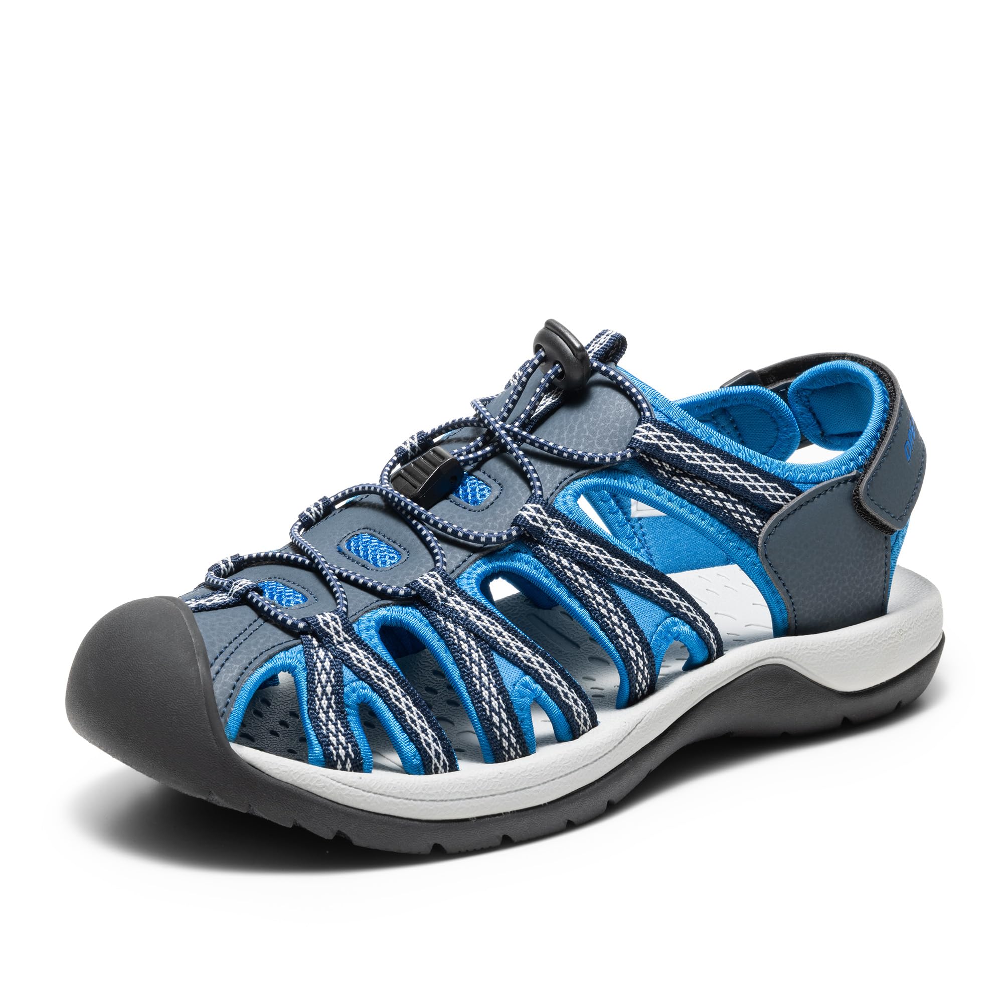 Photo 1 of DREAM PAIRS Men's Adventurous Summer Outdoor Sandals,Size 8.5,Navy/Royal,160912-M