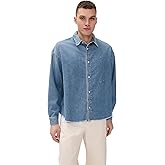 FRAME Men's Relaxed Denim Shirt