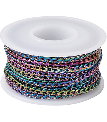 UNICRAFTALE 90 Pcs 6 Styles Anneaux ouverts En Acier Inoxydable Anneaux de Saut Diamètre