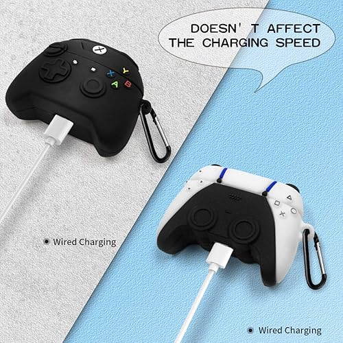 EXIN DECHEN [2Pack] Game Controller Airpods Pro Case/Airpods Pro