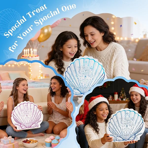 COLOR NYMPH GIRLS MAKEUP GIFT SET FOR TEENS, MAKEUP KIT FOR GIRL, BIRTHDAY GIFT FOR TEEN GIRLS, 24PCS BIRTHDAY ADVENT CALENDAR, MYSTERY MAKEUP BOX #BLUE