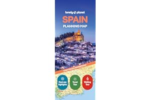 Lonely Planet Spain Planning Map 2 2nd Ed.