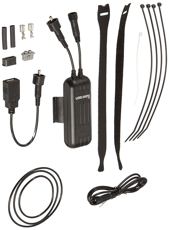 Busch & Müller Fahrradlicht USB WERK für Nabendynamo schwarz 7 x 4 x 3 cm