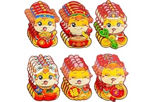 Clapzooki 2025 Chinese Red Envelopes Chinese Snake Year Envelope New Year Year Envelope Lucky Money Envelopes Red Pocket Envelopes for Cash Lunar Year Spring Festival Cute Cartoon Snake (Style 10)