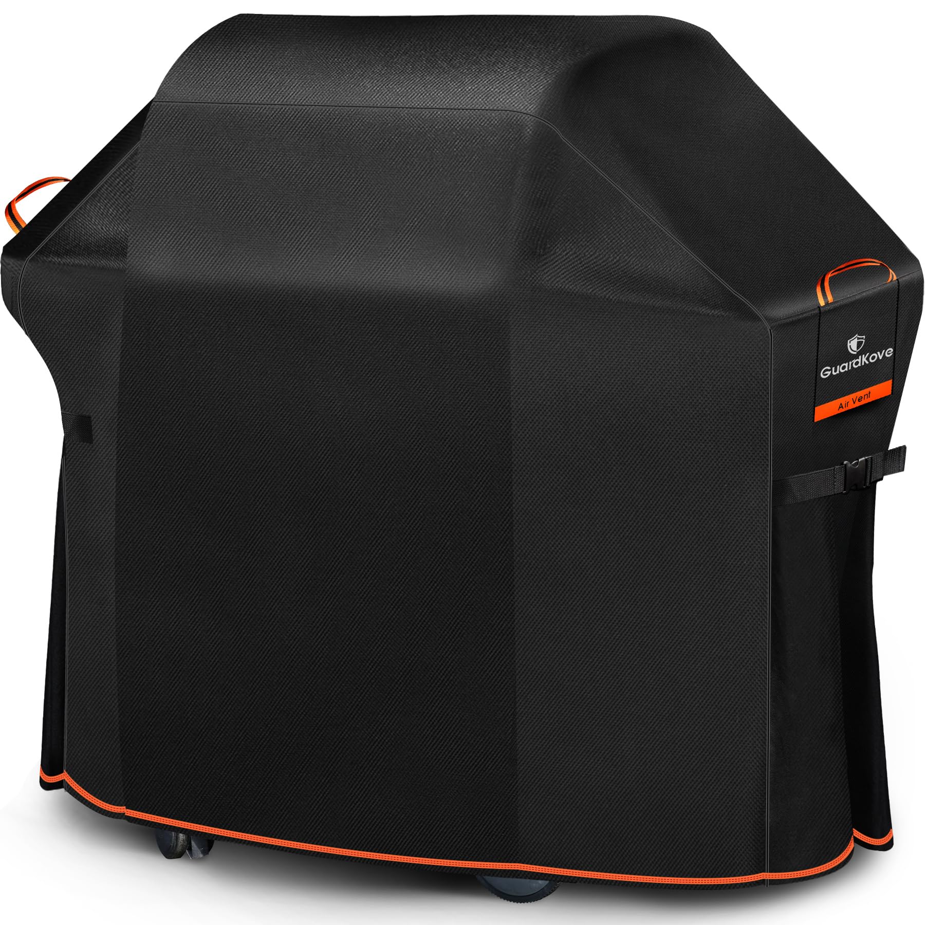 View 1 of [Upgraded 1000D Heavy Duty Fabric] 58" Grill Cover for Weber Genesis II, LX 300 and Genesis 300 Series Outdoor Gas Grill, Waterproof BBQ Cover, Tear & Fade Resistant 7130 Grill Cover for Weber Grill