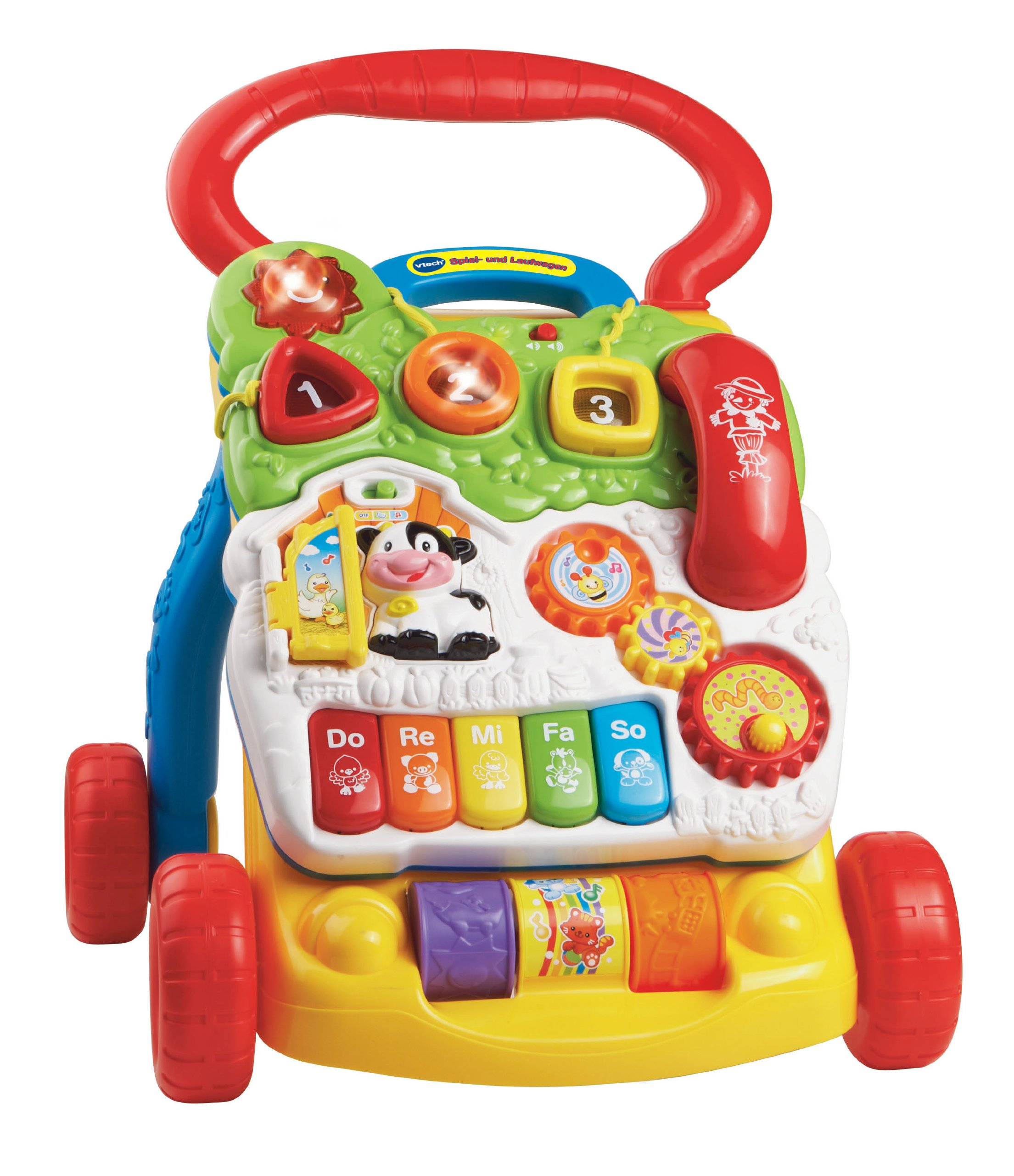 Vtech Baby Play and Walker Special Edition I Interactive Walking Aid with Removable Play Board I Colourful Colours Music Light Sensor I Speed & Volume Adjustable I 12-36 Months