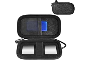 Heart Monitor Case for AliveCor KardiaMobile 6L & 1-Lead EKG Monitor | with Pill Organizer & Carabiner | Hard Carrying Bag | 