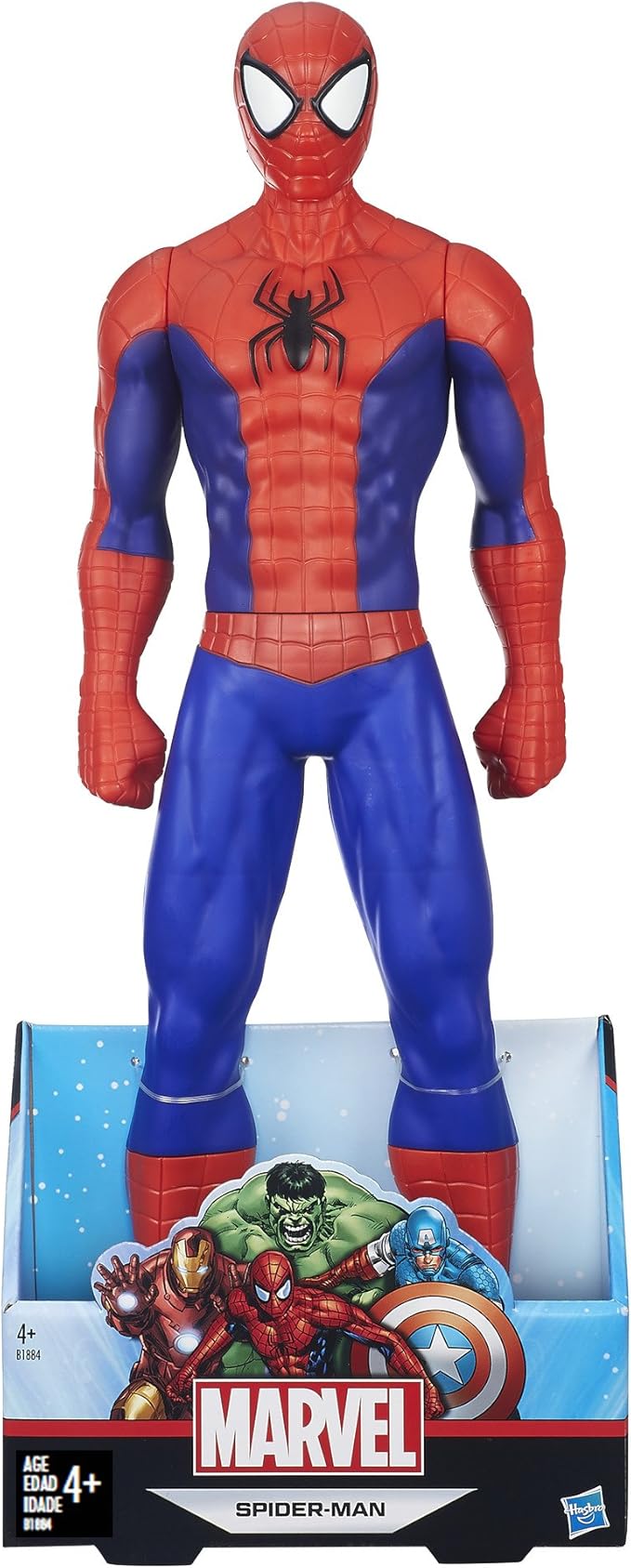 large spiderman action figure
