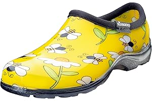 Sloggers Original Waterproof Rain and Garden Shoe for Women– Outdoor Slip-On Garden Clog - Made in The USA with Premium Comfort Insole and Arch Support
