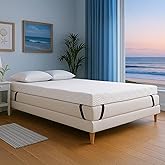 ViscoSoft 4 Inch Active Cooling Memory Foam Mattress Topper Queen - Select Copper-Infused Mattress Pad