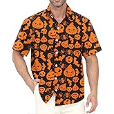 Gavliuu Hawaiian Shirt for Men with Pocket - Button Down Wrinkle-Resistant for Beach, Pool Parties (S-4XL)