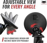 CatEye BM-45 Bar End Mirror Clear RearView Aluminum Glass 45mm Lens view 4