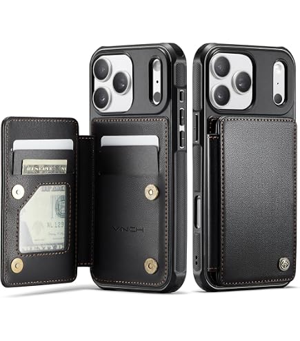 Custodia Portafoglio Per IPhone 14 Asuwish - Con Vetro Temperato