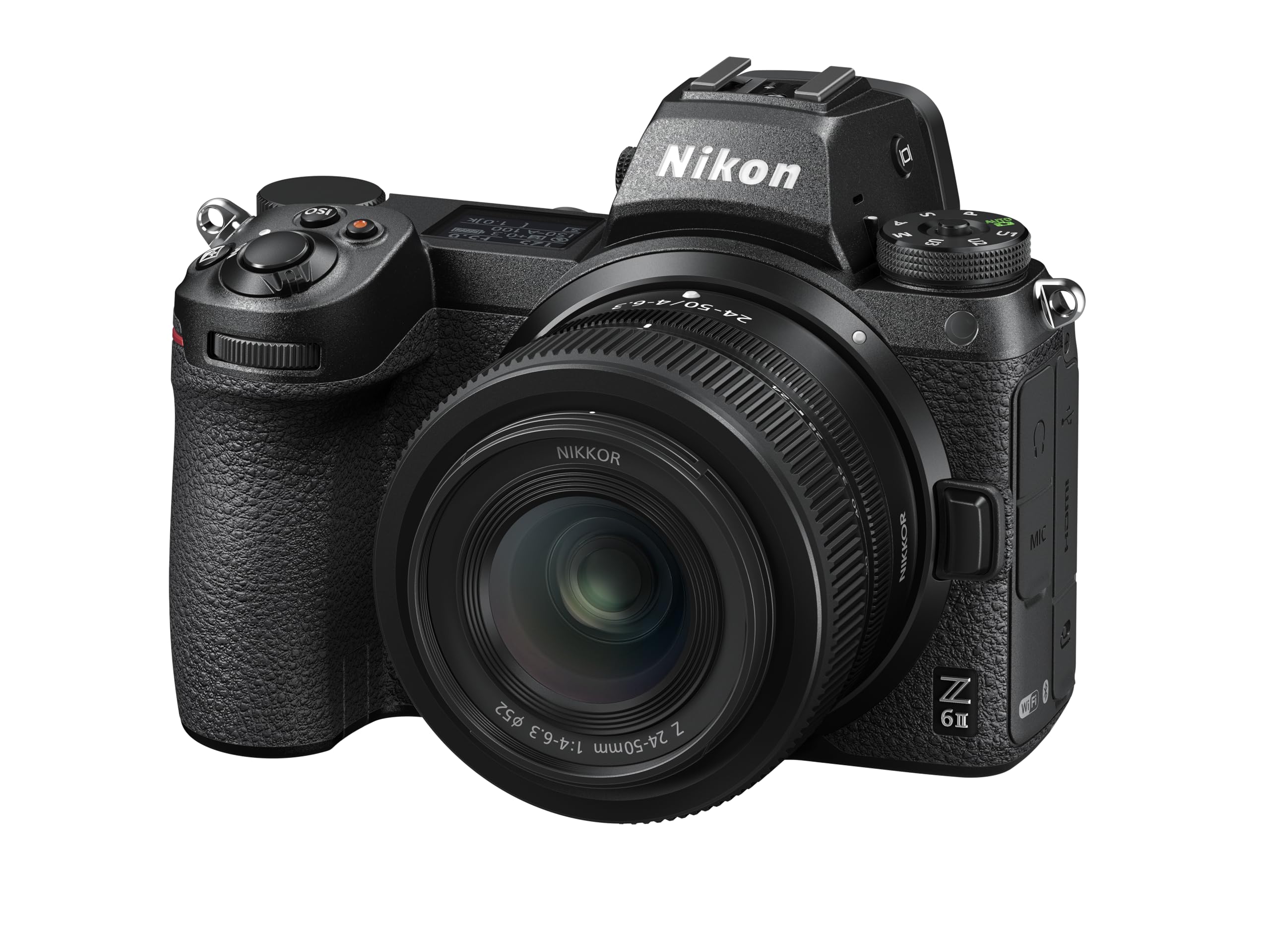 Nikon Z6II + 24-50 f/4 S Fotocamera Mirrorless Full Frame, CMOS FX da 24.5 MP, 273 Punti AF, Mirino OLED da 3.690k Punti Quad VGA, 4K, LCD 3.2", Nero [Nital V.I.P.: 6 anni di garanzia]