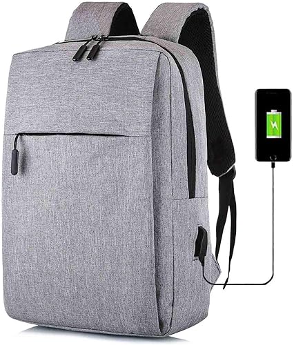 Amazon Kuro San リュック メンズ リュックサック バックパック Pc リュック 通勤 通学 旅行 ラップトップバック Usb充電ポート付き 軽量 グレー Kuro San メンズ