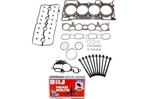 DNJ HGB635 Cylinder Head Gasket Set with Head Bolt Kit for 2007-2012 Nissan Sentra 2.0L 1997cc 122cid L4 DOHC