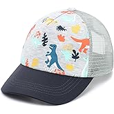 Hpegny Toddler Baseball hat Baby Cap Sun hat Printed Dinosaur Motif Kids Boys Girls Age 0-8T