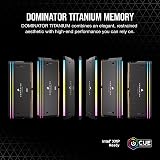 Corsair Dominator Titanium RGB DDR5 RAM 48GB (2x24GB) 7000MHz CL36 Intel XMP view 2