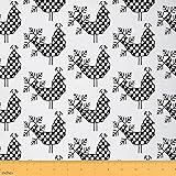 Geometric Lattice Upholstery Fabric, Chicken Fabric