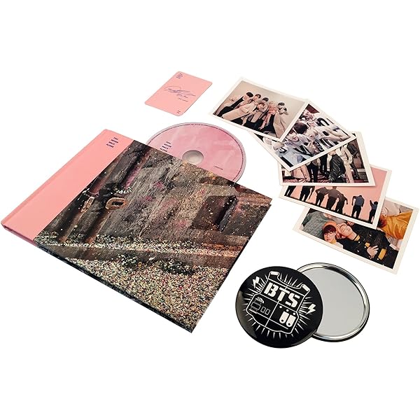 BTS 2nd Album - Wings [ G ver. ] CD + Photobook + Photocard + FREE