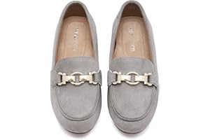 VERDASCO Loafers for Women Casual Flat Moccasins Shoes Comfort Driving Work Shoes Penny Loafers for Women Dressy Shoes