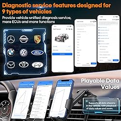 AMTIFO Bluetooth OBD2 Scanner Wireless