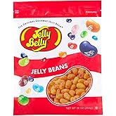 Jelly Belly Peach Jelly Beans - 1 Pound (16 Ounces) Resealable Bag - Genuine, Official, Straight from the Source