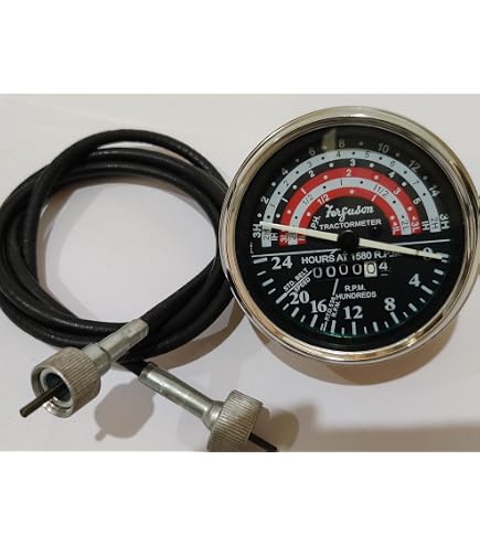 Tachymètre MPH Sens Aiguilles Horaire Massey Ferguson 35 – Référence 894423M91, Pièce Compatible Tracteur Originale