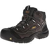 KEEN Utility Men's Braddock Mid Steel Toe Waterproof Work Boot Industrial
