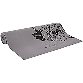 Gaiam Yoga Mat - Premium 6mm Print Extra Thick Non Slip Exercise & Fitness Mat for All Types of Yoga, Pilates & Floor Workouts (68
