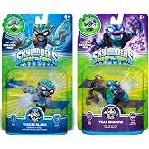 SKYLANDERS SWAP FORCE WAVE 4 Set of 2: TRAP SHADOW &amp; FREEZE BLADE!