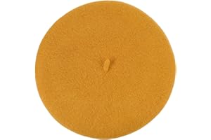 NYFASHION101 French Style Lightweight Casual Classic Solid Color Wool Beret