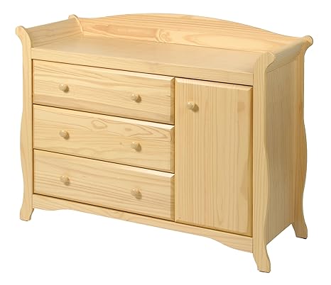 Stork Craft Aspen Combo Dresser Chest Natural Discontinued By