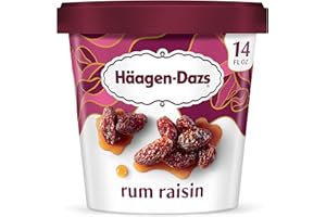 HÄAGEN-DAZS Haagen-Dazs, Rum Raisin Ice Cream, 14 fl oz (Frozen)