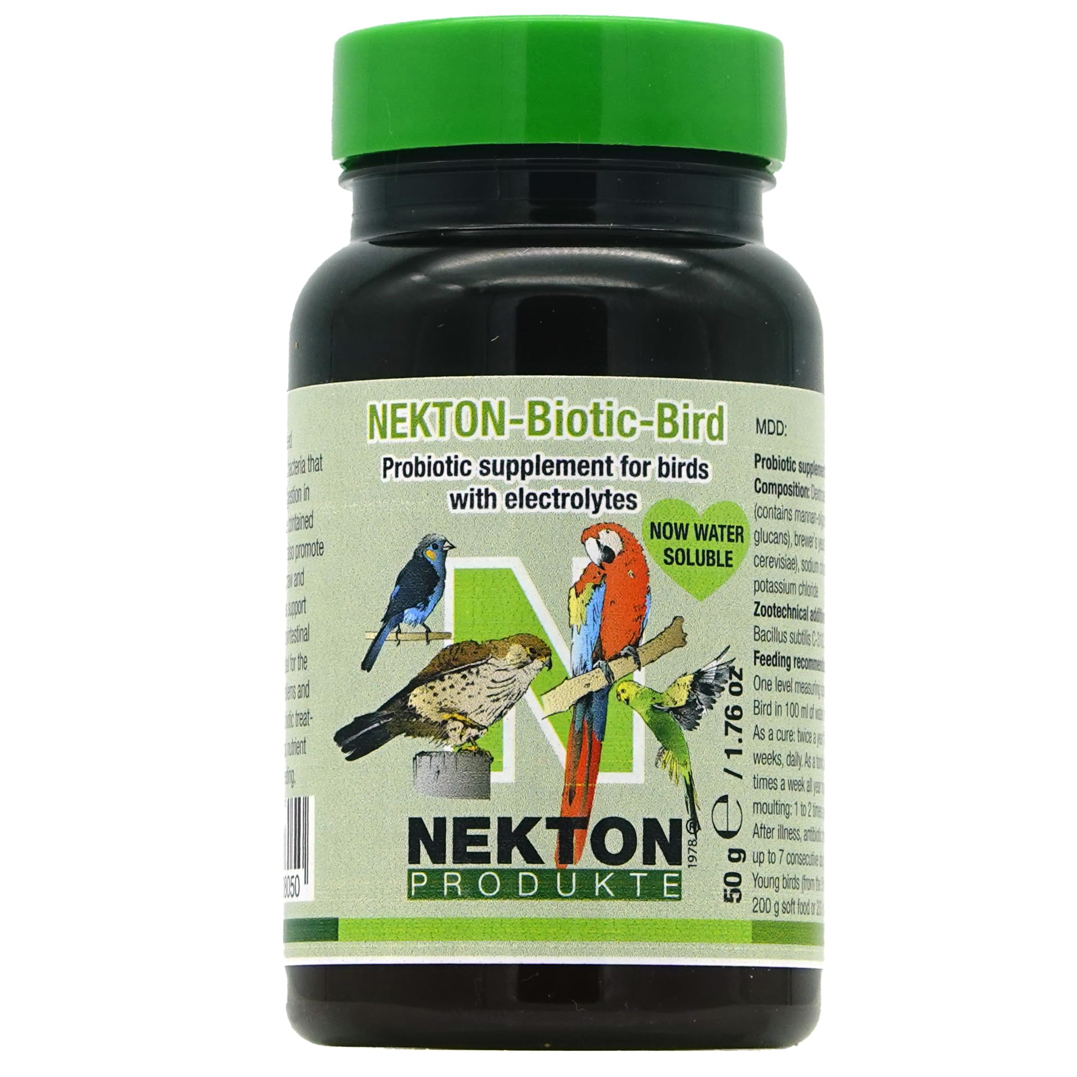 Nekton -Biotic-Bird | Probiotic for Ornamental and Birds of Prey | Supplementary Feed (50 g)