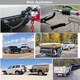 Techfection 3M 7-Pin Trailer Extension Cable Coiled Lead 12V Adapter view 6