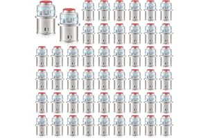 Relaxweex Metal-Clad Cable Connectors Zinc Electrical Conduit Connector 3/8" Snap in Connectors for Steel and Aluminum Cable(50 Pack)