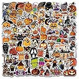 100PCS Non-Repeating Halloween Pumpkin Theme