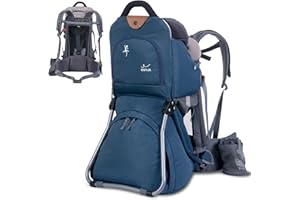 WIPHA Hiking Baby Carrier Backpack, Lightweight Child Carrier, Breathable Mesh Toddler Carrier for Outdoor Adventures, Ergonomic Design, Perfect for Travel, Hiking & Daily Use