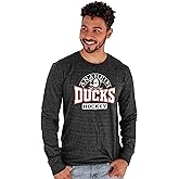 Blue 84 NHL Mens NHL Officially Licensed Tri-Blend Long Sleeve T-Shirt Beards