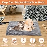 Helining Cat Heat Pad 45x45cm 6 Temp 5 Time Cloud Cover Waterproof view 6