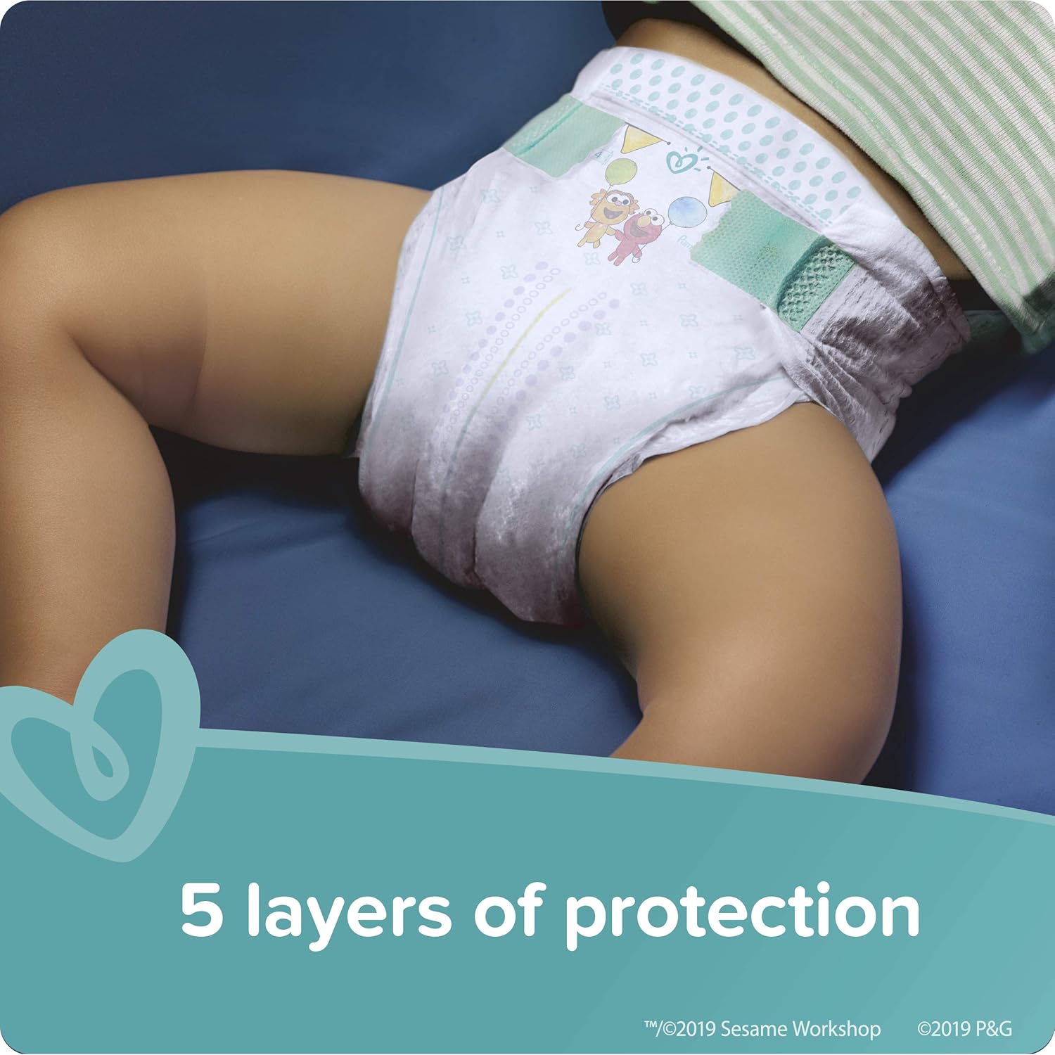 Diapers Newborn/Size 1 (8-14 lb), 120 Count - Pampers Baby Dry Disposable Baby Diapers, Super Pack: Health & Personal Care