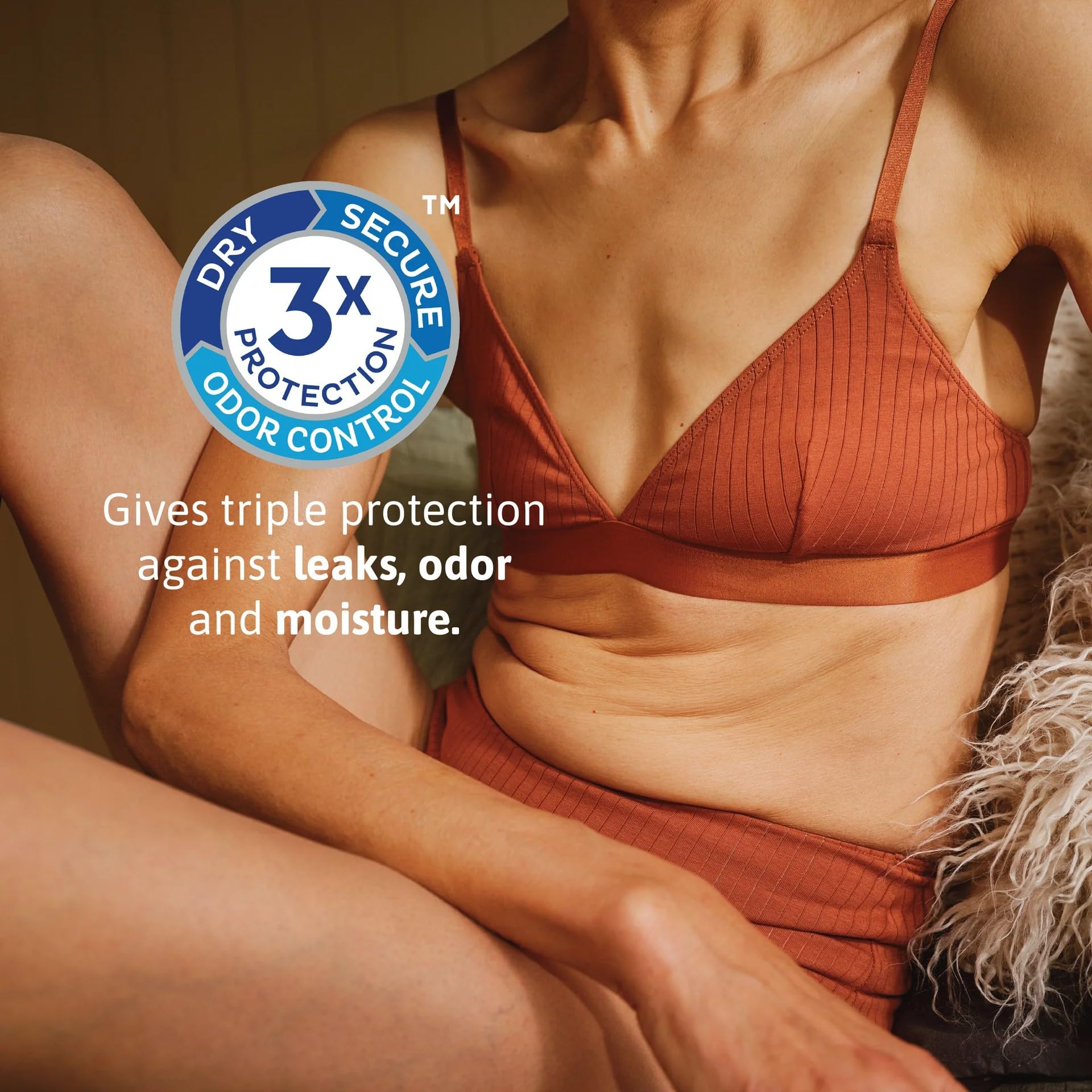 Tena Sensitive Care Incontinence Pads, Bladder Control & Postpartum for Women, Ultimate Absorbency, Regular Length - 156 Count